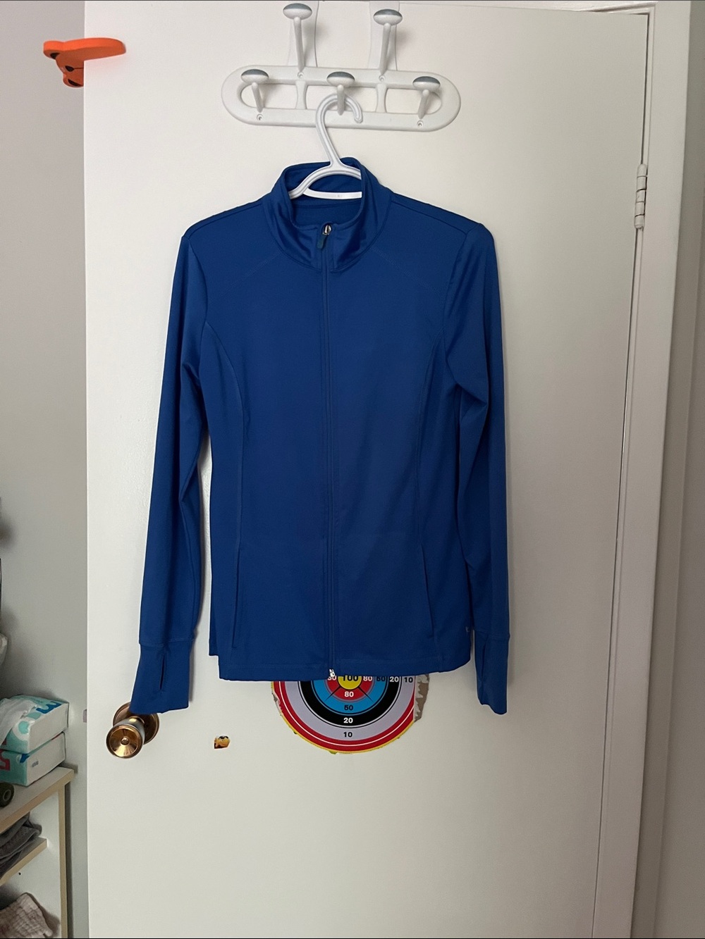 Danskin Deep Blue Semi-Fitted Active Top